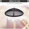 FEBTECH 18.5" Fire Pit Spark Screen for Solo Stove Bonfire