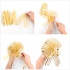 20 PCS Pull Gold Bow Large 6" Wedding Decorations Christmas