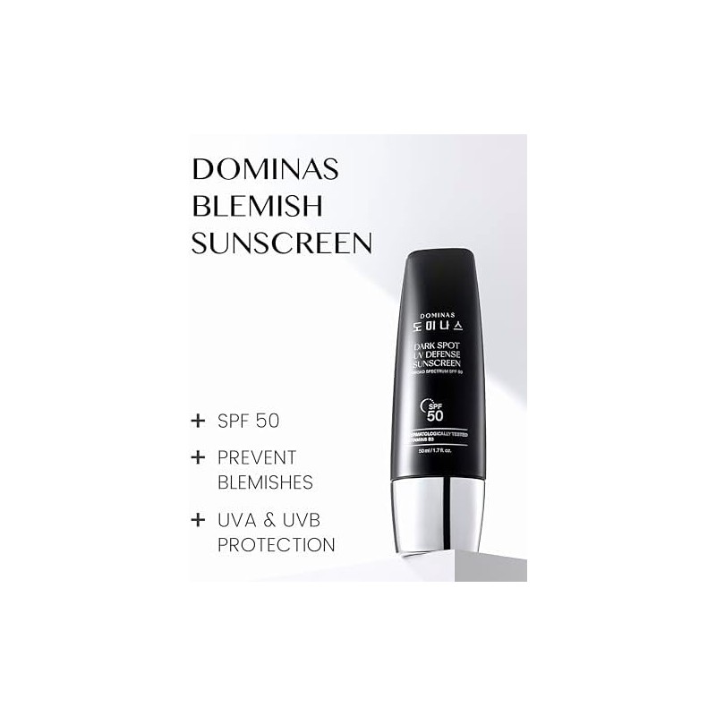 DOMINAS Protector Solar Coreano De Mancha Oscura (1.7Fl Oz) -