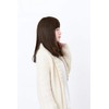 Long Hat Heat Resistant Dark Brown