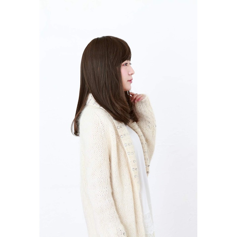 Long Hat Heat Resistant Dark Brown