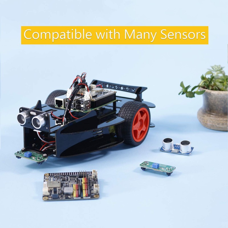 Sunfounder Smart Video Car Kit V2.0 Raspberry Pi 4 Model