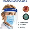 Komonee Face Shield Reusable Plastic Safety Visor Screen Transparent Cover