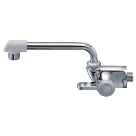 SANEI JA202DCK-13 Horizontal Faucet, Lever Handle, 90° Opening and Closing