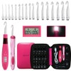 Yarniss 17 Size Counting Crochet Hooks Set, Light Up Crochet