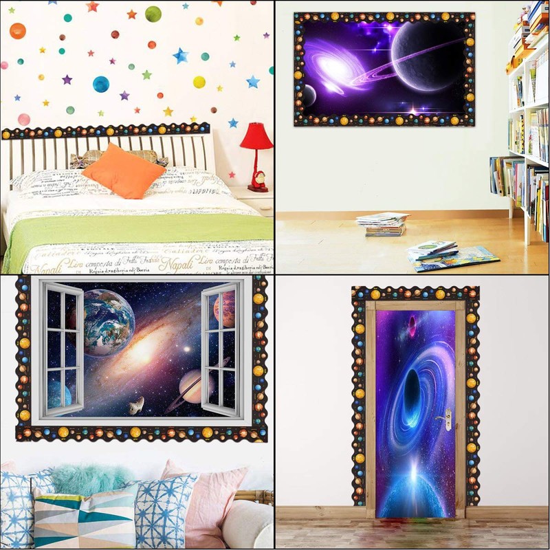 Space Bulletin Board Border Outer Space Planet Borders for Bulletin