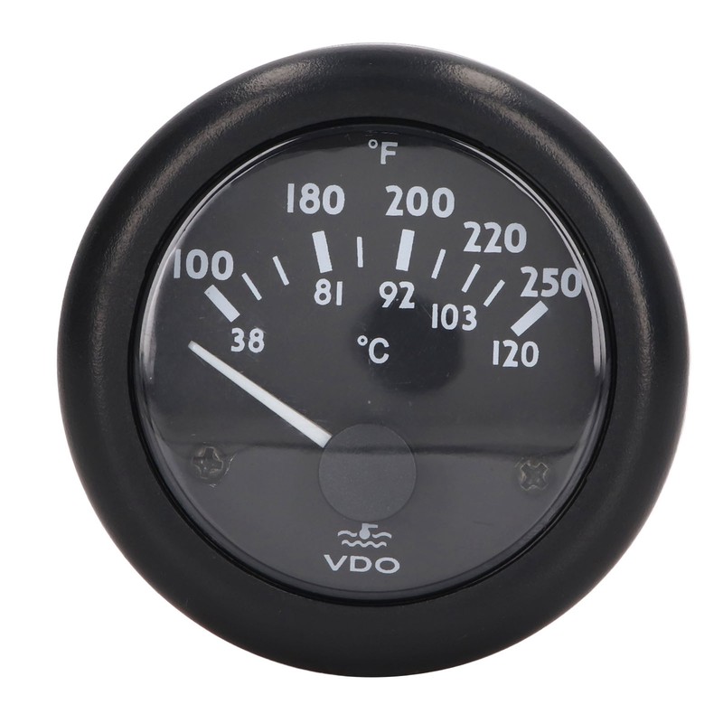 Generator Water Temperature Gauge Pointer Type 52mm Electromagnetic for VDO