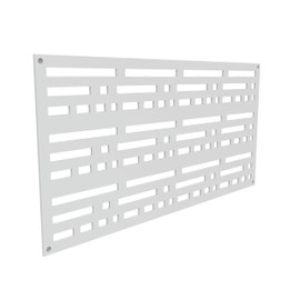 Barrette Outdoor Living 73030576 Morse Decorative Screen Panel, White