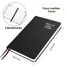 Day to Page Diary 2025-2026 Planner Diary from July 2025 to June 2026 A5 Diary Planner Appointment Books Daily Planners Personal Organisers Notebook