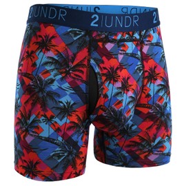 2UNDR - Calzoncillos tipo calzones para hombre de 6 pulgadas, Fiji, Medium