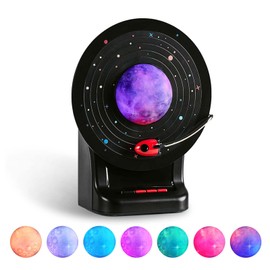 PILIPALASTAR Night Lights Bluetooth Speaker, Moon Lamp, Dimmable 7 Colors LED 3D Moon Light for Girls Boys Kids Women Birthday (Colorful Moon)