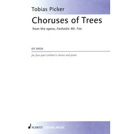 Choruses of Trees: for four-part children’s choir. four-part children’s choir. Partition de choeur.