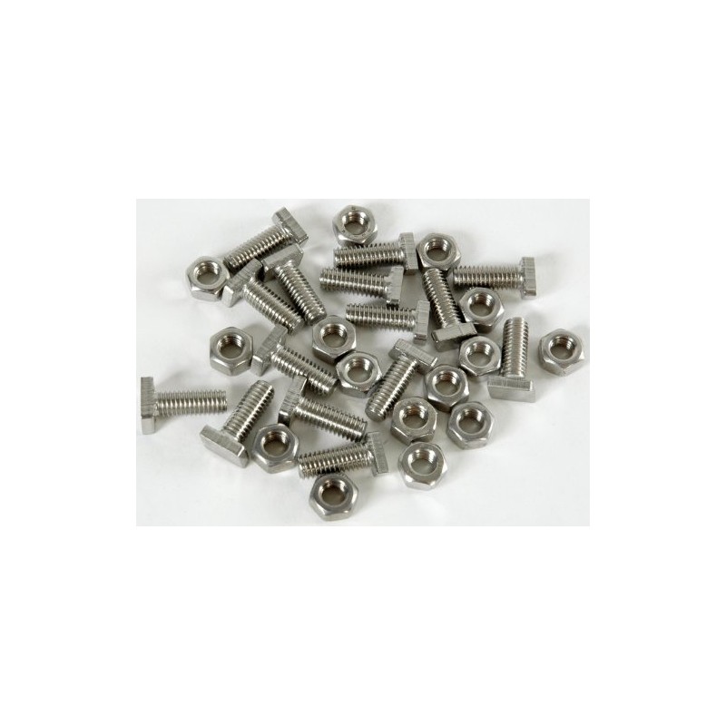 MacGreen® Stainless Steel Greenhouse Screws M6 x 16 with Nuts