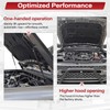 Front Hood Lift Struts, Bolt in System Hood Supports Struts