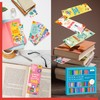 120 PCS Book Lover Bookmarks, 30 Unique Designs Double-Sided Read