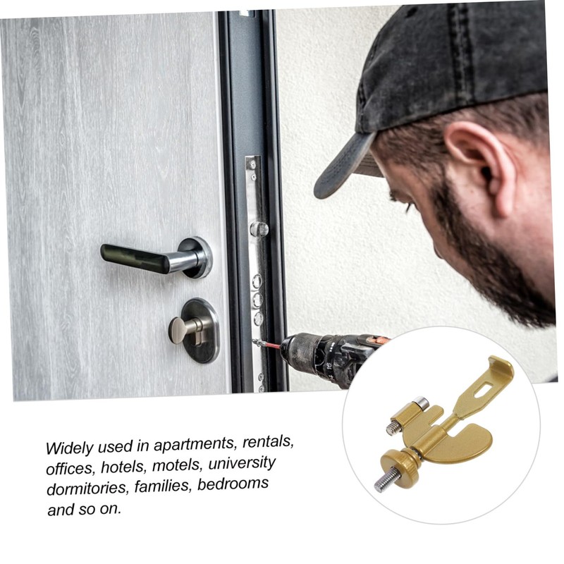 WHAMVOX Portable Door Lock for Travel Security Device for Hotels