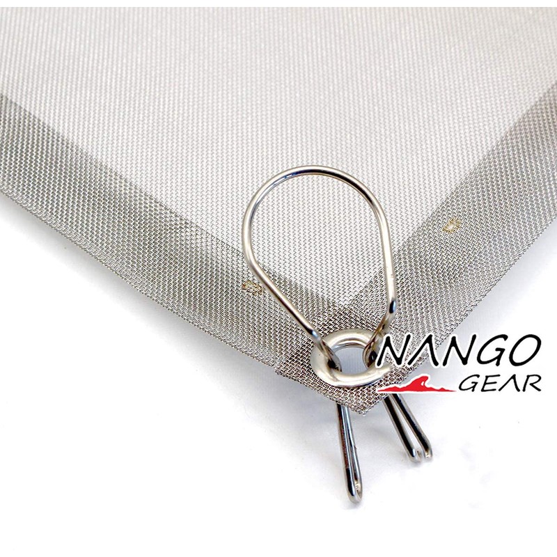 NANGOGEAR 11101-N (MT-011-W) Bonfire Fire Stand, Mesh Sheet, 16.1 x