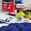 Cordless Electric Scissors - 4V Rechargeable Rotary Cutter with Safety
