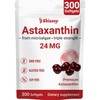 Astaxanthin 24mg with MCT Oil, Astaxanthin Antioxidant Supplements with Ashwagandha,