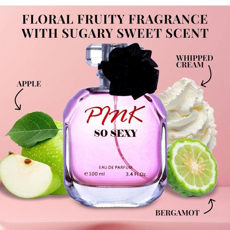 EBC Pink So Sexy Eau De Perfume for Woman, 100ml/3.4