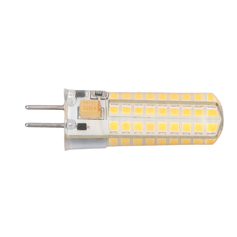 6Pcs GY6.35 LED Bulb 7W AC DC12V 700lm 72 LEDs