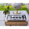 Ecozoi Stainless Steel Metal Ice Cube Trays With Easy Release