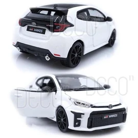Artbox /Maisto Deco & 1:24 Toyota GR Yaris White Mini Car Diecast / /마이스토 데코앤 1:24 도요타 GR 야리스 화이트 미니카 다이캐스