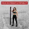 76 Inch Premium Extended Length Fabric Resistance Band for Working