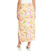 ASTR the label Women's Loretta Skirt, Mustard Pink Floral, Medium