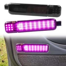 HNeekyr Led Interior Door Courtesy Purple Light Compatible for 1999-2006 Silverado Sierra 1995-1999 C/K 1500 2500 3500 Suburban Tahoe Avalanche 1999-2006 Yukon Escalade Warning Light 4pcs