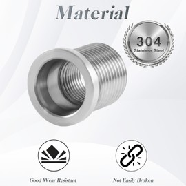 KPALAG Set of 4 Spark Plug Port Insert Installer M14 x 1.25 Compatible with Ford Triton Motor 4.6L 5.4L 6.8L V-10 Two Valve Engines from 1996 to 2003 Replace#:389100 389-100