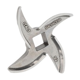 Size 32 Stainless Steel Meat Grinder Cutter Blade Replacement for Parts for Precise Cutting Results Applicable to Various Meat Grinder Brands Easy to Clean and Maintain