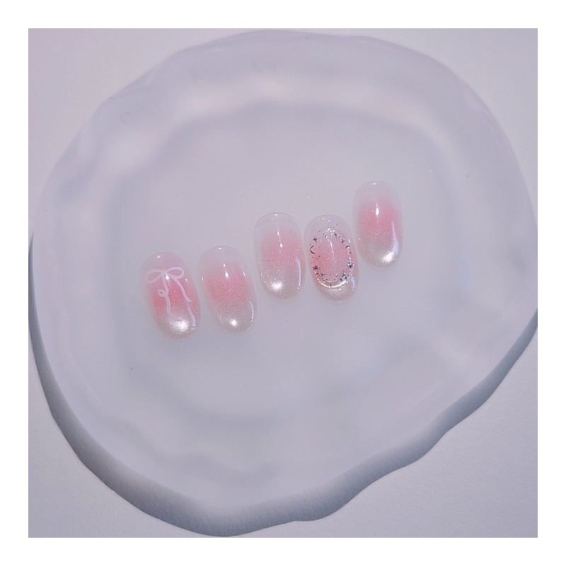 Cheek Glow Handmade Nail Tips Ball Touch Magnet Gra Nail