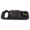 TRQ Front Left Interior Door Handle Black Drivers Side Compatible