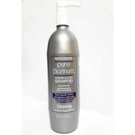Loquay Shampoo Pure Platinum Cabello Teñido/ Mechas Platinadas 1lt