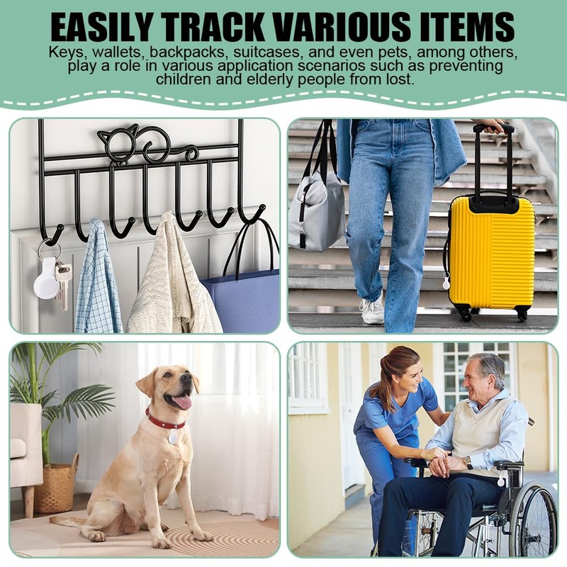 Ainiv Air Tracker Tag Pack of 2, Smart Tag Finder