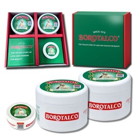 Borotalco body cream 2 pieces 250ml + 1 piece 30ml Authenticity certification package set, 1 set / 보로탈코 바디크림 250ml 2개+30ml 1개 정품인증 패키지 세트, 1세트