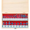 HILTEX 10108 Tungsten Carbide Router Bit Set, Woodworking Tools and