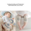 Furforstk Baby Head Protection with Knee Pads, Baby Head Protection,
