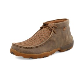 Twisted X Men's Chukka Driving Moc, Bomber/Tan, 11.5M