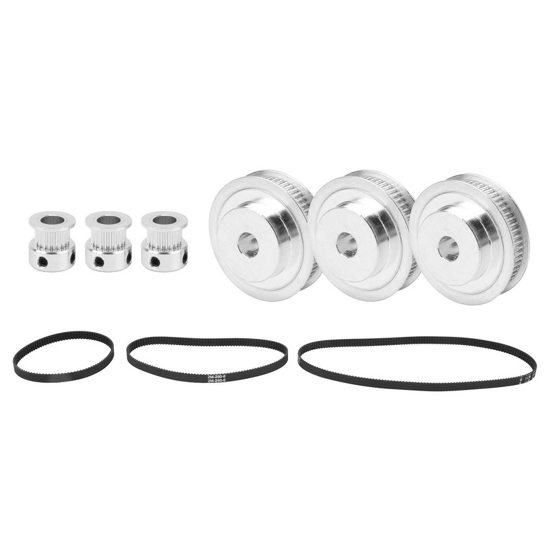Walfront 20Tooth / 60T Synchronous Wheel and 3 Piece Timing