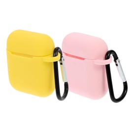 jojofuny 2pcs Earbud Protective Cover for and Scratch-Resistant Headphone Holder Buckle Compact for Easy Carrying Hook Hook
