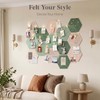 Zhehao Sage Green 15 Pack 12'' Large Hexagon Cork Bulletin