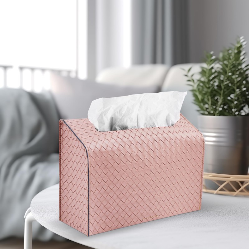LIZIMANDU Leather Cover for Disposable Paper Hand Towel Box, Compatible