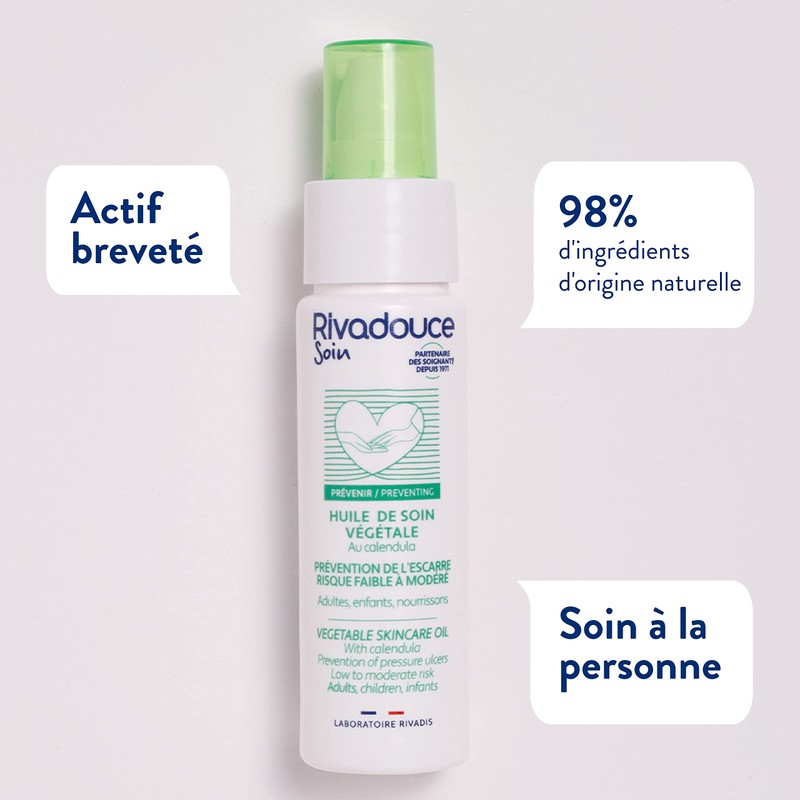 Rivadouce Pflegeprodukte Prévenir Pflanzliches Pflegeöl 50 ml
