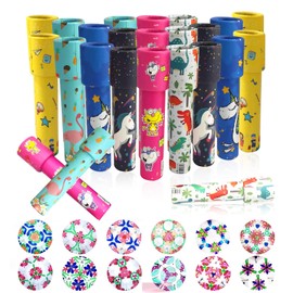 VINGVO Caleidoscopio, 24 para Niños, Juguete De Caleidoscopio, Giratorio Clásico Colorido, Juguete Educativo De Retro para Niños Y Niñas Regalos