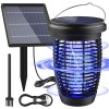PALONE Solar Bug Zapper Outdoor, Waterproof Mosquito Zapper Outdoor Solar