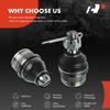 A-Premium Set of 4, Front Upper & Lower Ball Joints
