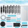 13 Pairs Interchangeable Knitting Needles Set with 4 Flexible Cables,