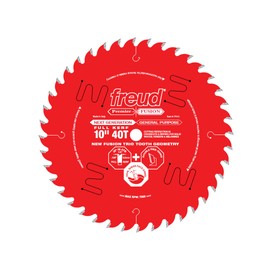 Freud-Diablo P410 Premier Fusion 10-Inch 40 Tooth Hi-ATB General Purpose Saw Blade with 5/8-Inch Arbor and PermaShield Coating, Multi, One Size